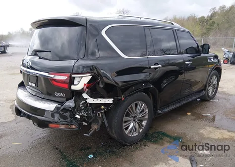 2018 Infiniti Qx80 из США, поврежденный, VIN JN8AZ2NF2J9663610